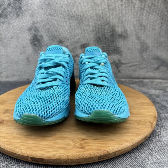 Nike Air Max 90 Ultra BR Shoes Womens Size 7.5 Turquoise Mesh Running 725061-401 - Picture 2 of 9